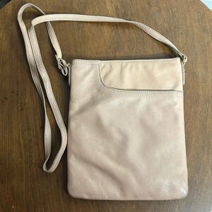 Margot‎ New York blush pink leather crossbody